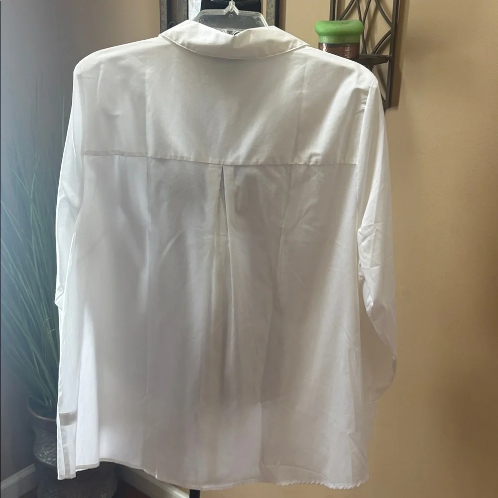 Lane Bryant White Shirt for Women - Picture 2 of 4